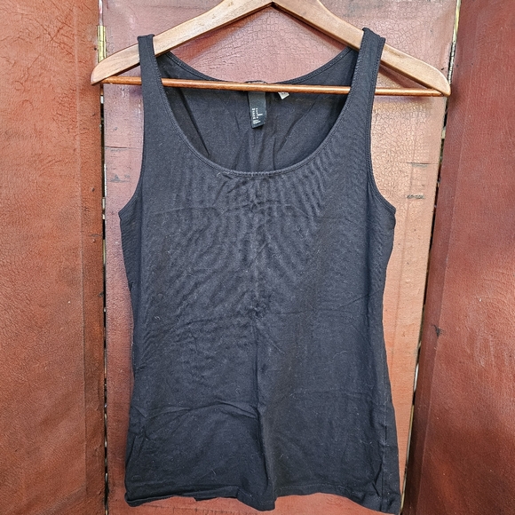 H&M Black Tank Top Size M - Picture 1 of 4